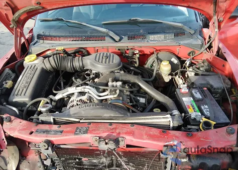 1998 Dodge Dakota Slt/Sport из США, поврежденный, VIN 1B7GL22YXWS663125